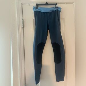 Irideon Riding Wear Size Medium Pull On Leggings/Yoga Fold Over Waist